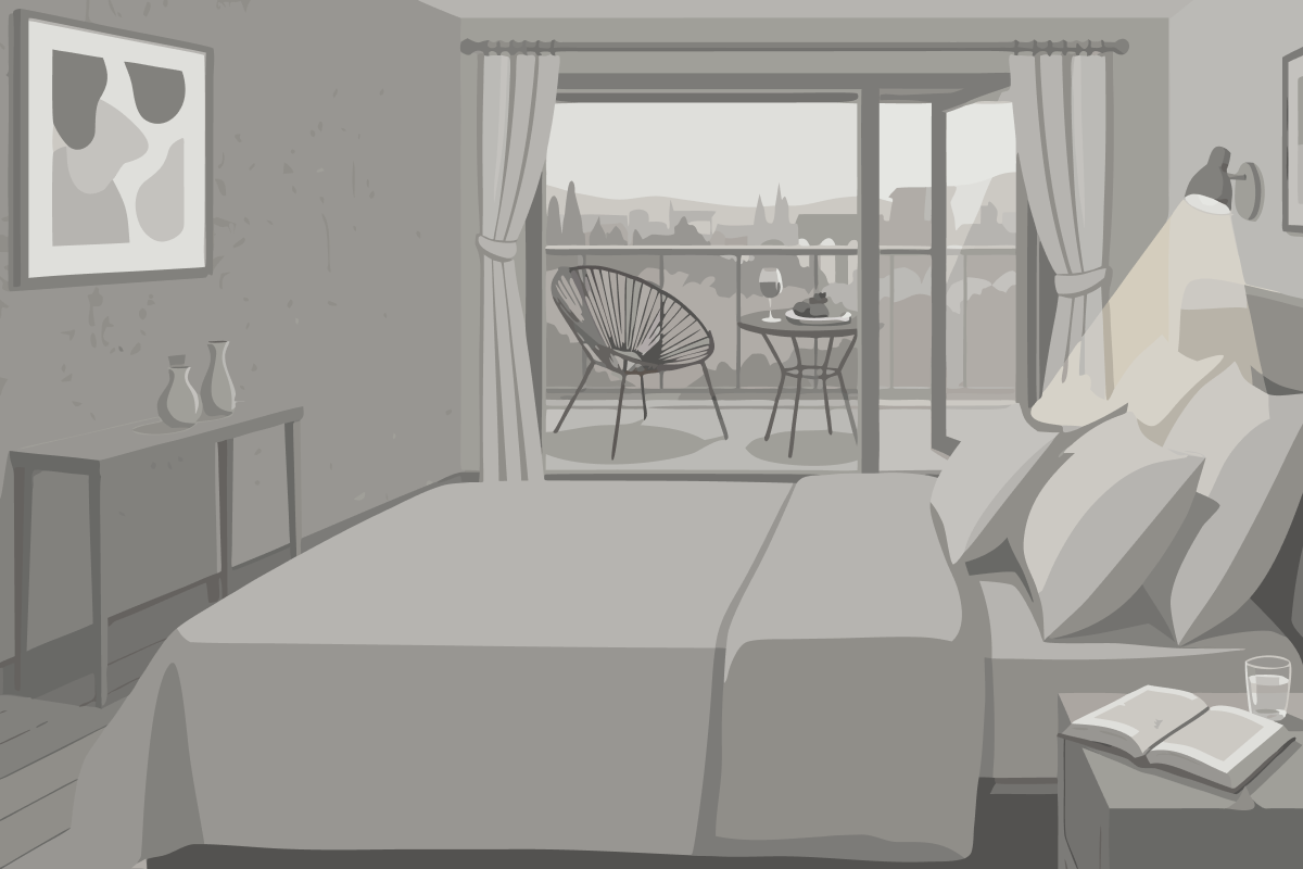 King Suite with Sofa Bed